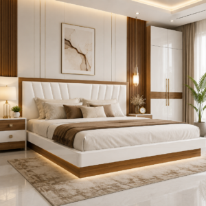 Premium king size bed